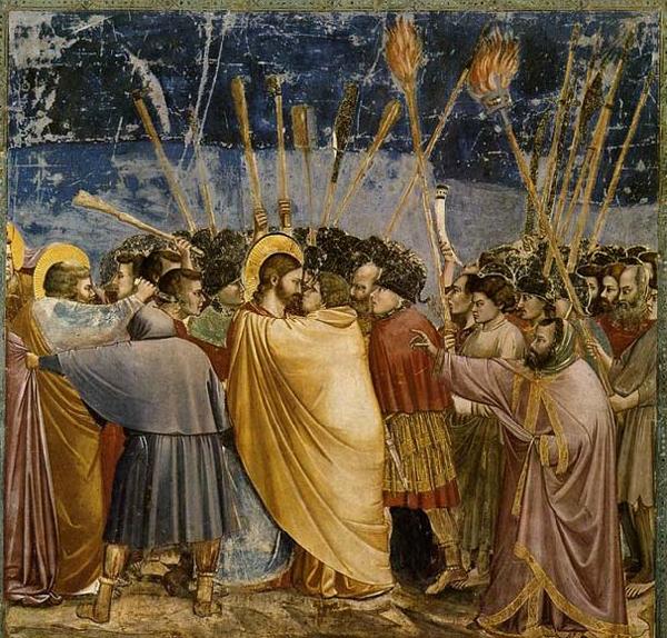 GIOTTO di Bondone The Arrest of Christ